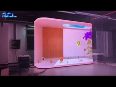나드 아이 3D P3.91 1/4 스캔 모드와 6mm 픽셀 피치와 함께 야외 LED 비디오 벽