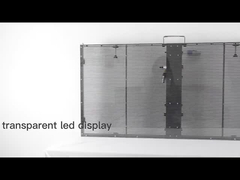 GCL IP 42 500x1000mm 인더리어 간편한 설치를 위한 맞춤형 LED 투명 필름 스크린