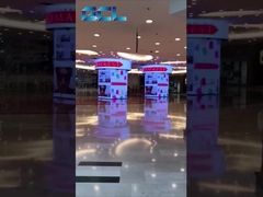 상용 투명 LED 디스플레이 보드 야외 광고판 크기 256*128mm