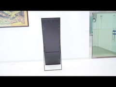 풀 컬러 P4 LED 디스플레이와 사이니지를 갖춘 바닥에 서 있는 LED 광고 화면