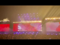 외부 P3.91/P10.4 네트워크 제어용 기술 투명 LED 디스플레이 화면 500*1000mm