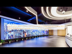 Ghalo 시리즈 1000*250mm 750*250mm 실내 롱 스트립 LED 디스플레이, 퀵 벽걸이 설치 (P1.25, P1.56, P1.953mm)