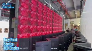 실내 LED 스크린: 전면 서비스 및 간편한 설치