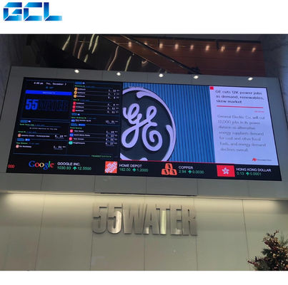 600*337.5mm HD 실내 고정 LED 디스플레이 다이 가스팅 알루미늄 좁은 픽셀 피치 LED 디스플레이