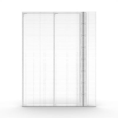 GCL 실내 커튼 투명 LED 벽 지하철 역 광고