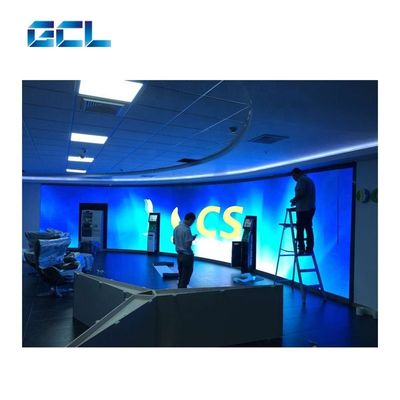 P1.5mmP1.875 MmP2mm 뷰 앵글 고정 실내 LED 비디오 벽 패널 화면 디스플레이 설치가 쉽습니다
