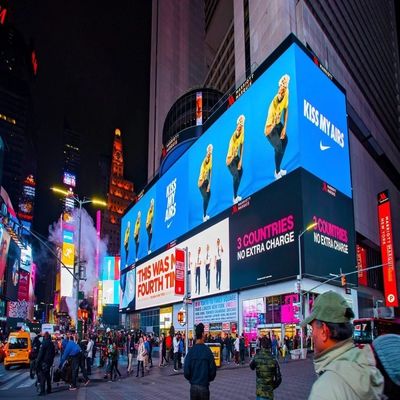 에너지 절약 광고 LED 디스플레이 화면 유연 커튼 P10 LED 디스플레이