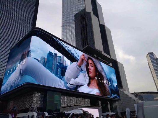 커스터마이징 가능한 LED 패널 디스플레이 광고판 5500nits 외부 고정 설치