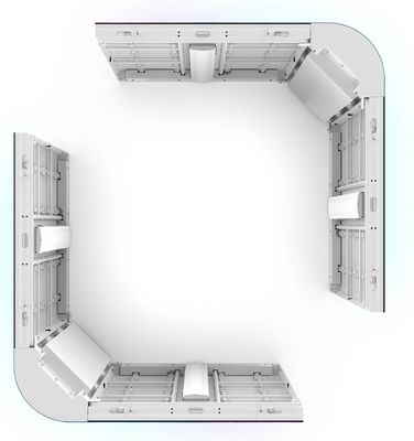 SMD P8 P10mm 외관 고정 LED 디스플레이 전면 후방 서비스 방수 광고 LED 디스플레이 화면