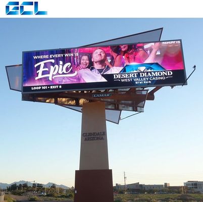 GCL P10 풀 컬러 LED 디지털 사이니지 디스플레이 메시 LED 디스플레이 와이드 뷰 앤젤