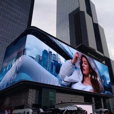 풀 컬러 아웃도어 LED 디스플레이 보드 무선 스플라이싱 LED 공장 디스플레이