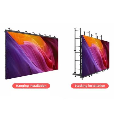 P2.6 P 2.976 P3.91mm 외관 전면 전면 서비스 코너 보호 장치로 LED 디스플레이 화면 이벤트 임대 게시판