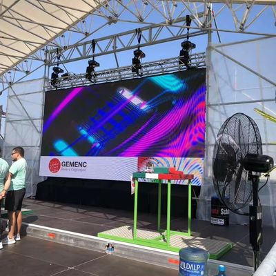 최신 야외 임대 LED 화면 P1.5625 P1.953 P2.6 Mm 7680 Hz 패널 곡선 모양 화면 무대 쇼 이벤트 및 야외 광고 기계