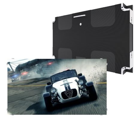 600*337.5mm HD 실내 고정 LED 디스플레이 다이 가스팅 알루미늄 좁은 픽셀 피치 LED 디스플레이