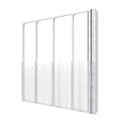 프로페셔널 아웃도어 글래스 P3.9 투명 LED 스크린 광고용