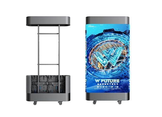 최신 야외 임대 LED 화면 P1.5625 P1.953 P2.6 Mm 7680 Hz 패널 곡선 모양 화면 무대 쇼 이벤트 및 야외 광고 기계