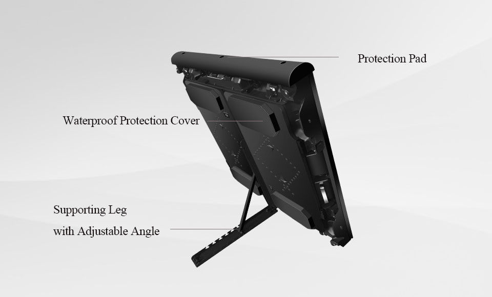 GCL 풀 컬러 P8 거대 경기장 둘레 LED 디스플레이 스포츠 홀 전투 LED 화면