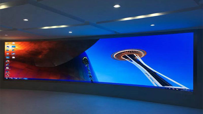간편한 설치 실내 고정 LED 디스플레이P0.9mm P1.2mm P1.5mm 실내 대형 LED 디스플레이 화면 비디오 벽