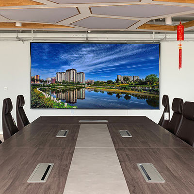 좋은 가격 좁은 픽셀 피치 LED 디스플레이 600-800nits 밝기 및 높은 해상도의 비디오 벽에 대한 전체 전면 서비스 캐비닛 유지 보수 온라인으로