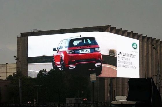 외부 고정 LED 디스플레이 5500-6500nits 밝기 IP65 보호 및 HD 비디오 벽에 대한 3840Hz 갱신 속도