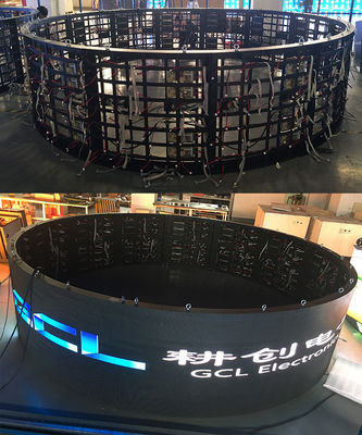 좋은 가격 야외 광고용 상용 투명한 LED 디스플레이 보드 크기 256*128mm 온라인으로