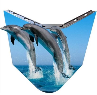 높은 밝기 야외 가벼운 LED 광고 디스플레이 GCL GA P4 6500-8000nits 480*320mm 모듈 960*960mm 패널