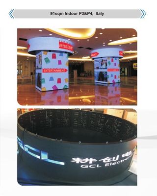 좋은 가격 IP65 보호 수준과 유연한 디자인으로 실내 P3 LED 화면 디스플레이 모듈 온라인으로
