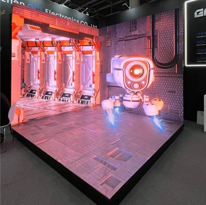 실내 XR LED 디스플레이 1000 Nit 500 패널 파티 렌터 장비용 거대 화면
