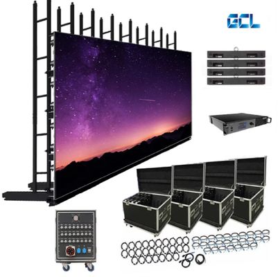 사용자 정의 가능한 유연한 스테이지 LED 비디오 벽 이벤트 LED 화면 디스플레이