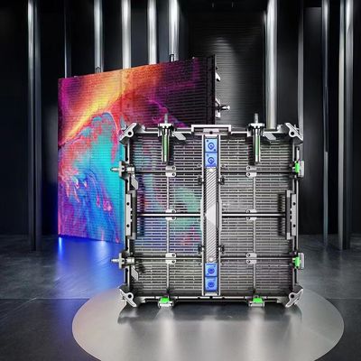 Gmesh-R 500*500mm P3.9 외부 투명 LED 디스플레이 커튼 LED 비디오 메시