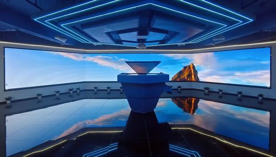 좋은 가격 실내 고정 LED 디스플레이, 100000 시간 수명 4K-8K 해상도 및 고화질 비디오 벽에 대한 3840Hz-7680Hz 갱신 속도 온라인으로