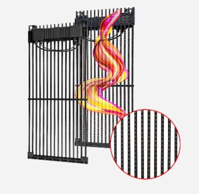 건물 전면용 전면 유지보수 설계와 함께 옥외 고전도 IP65 보호 Gmesh-T 그리드 스크린