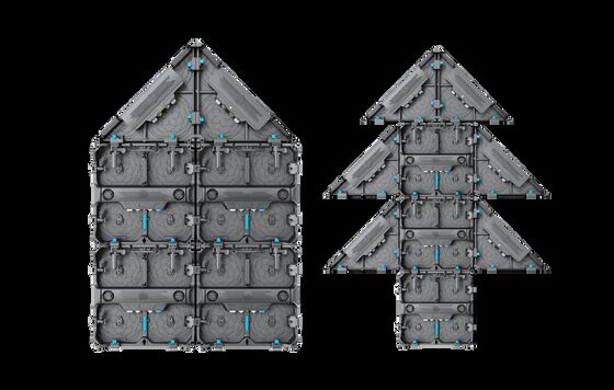 좋은 가격 실내 하트 모양 크리스마스 트리 모양 렌탈 LED 디스플레이 P1.953mm (7680Hz 주사율) 온라인으로