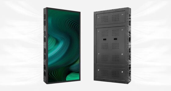광고용 IP65 방수, 5500-6500니트 밝기, 3840Hz 주사율의 옥외 LED 포스터 스크린