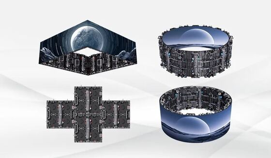 좋은 가격 실내 외관 P1.9mm P2.6mm LED 비디오 벽 임대 & 가상 생산 LED 벽 온라인으로